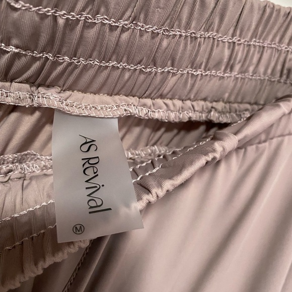 AS Revival Women's Wide Leg Pants - Tan - Picture 3 of 13